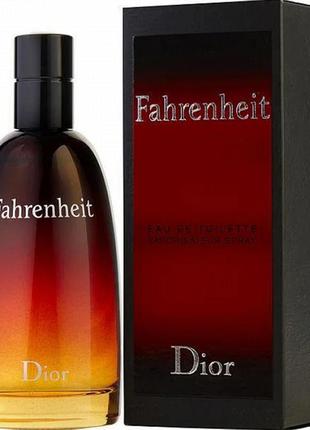 Мужская парфюмированная вода dior fahrenheit 100 мл (euro a-plus)