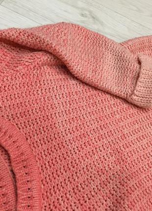 Толстый свитер градиент толстая вязка рукав 3/42 фото