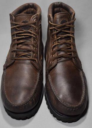 Timberland 7-eye chukka waterproof ботинки мужские кожаные. доминикана. оригинал. 44 р./29 см.4 фото