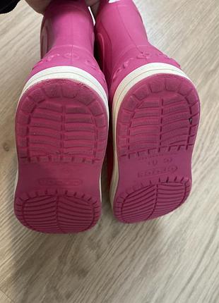 Резиновые сапоги crocs оригинал! bump it rain 4