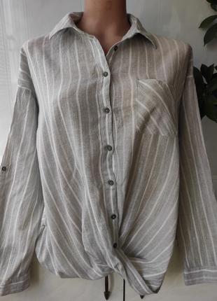 Оригінальна сорочка оверсайз ззаду подовжена broadway розмір s