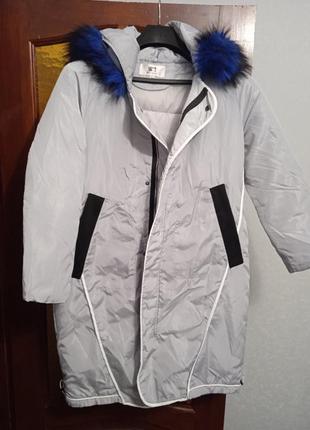 Стильна курточка-пальто1 фото
