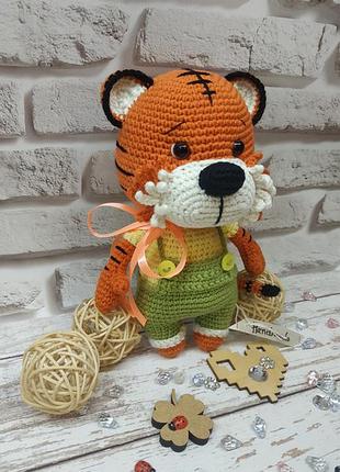 Тигр м'яка іграшка ручної роботи, символ року