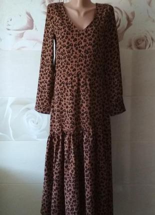 Очень красивое платье loavies анимал принт