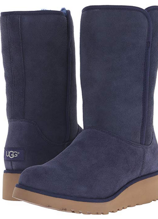 Сапоги ugg med australia синие замшевые р. 38,5