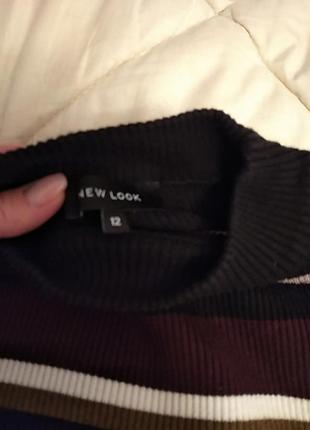 Водолазка гольф безрукавка жилетка топ майка в рубчик4 фото