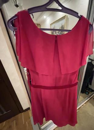 Нарядное платье цвета фуксии- 36 размер новое5 фото