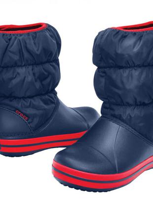 Детские сапоги crocs kids winter puff boot c103 фото