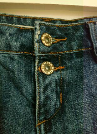 Шорты джинсовые с манжетами потёртости2 фото