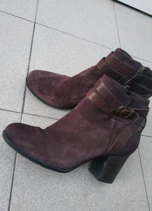 Ботинки clarks кожаные р.40-413 фото