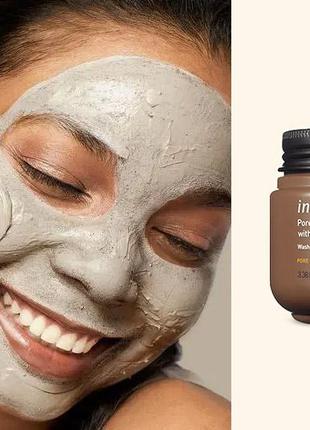 Очищающая маска на основе вулканической глины innisfree jeju volcanic pore clay mask 100 мл2 фото