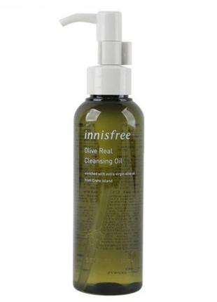 Гидрофильное масло с оливой innisfree olive real cleansing oil