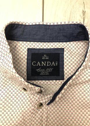 Новая мужская рубашка canda (xl)2 фото