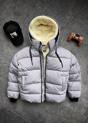 Чоловіча тепла куртка оверсайз