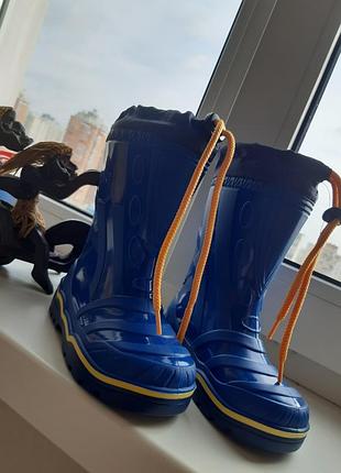 Чоботи дитячі гумові непромокальні р. 24