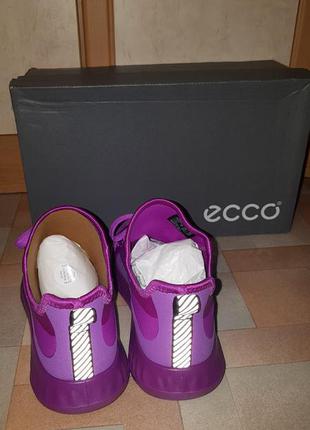 Ecco sp.1 lite кроссовки для города неоновый сиреневый цвет 33 р-р8 фото