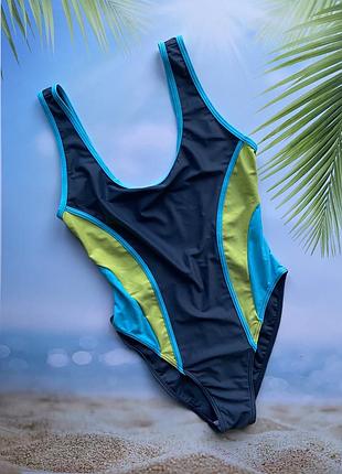 Суцільний спортивний купальник для спорту, басейну, плавання