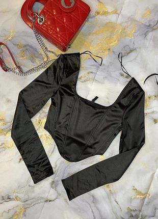 Топ с длинным рукавом h&m