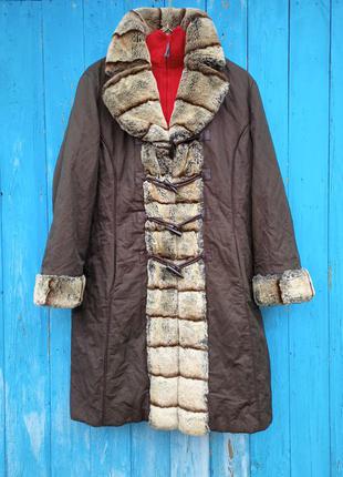 Утепленный плащ-пальто,52-58разм.,womens dress concept. 2