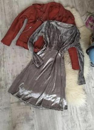 Срібляста сукня ⚡️⚡️⚡️⚡️⚡️⚡️2 фото