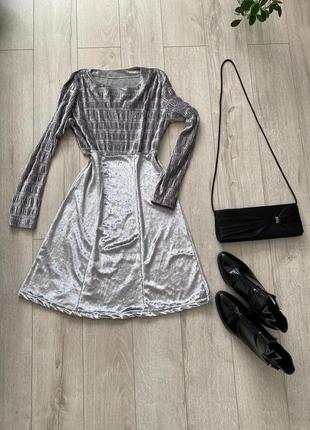 Срібляста сукня ⚡️⚡️⚡️⚡️⚡️⚡️