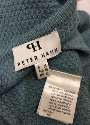Peter hahn wool, шерстяной , удлинённый кардиган , оригинал4 фото
