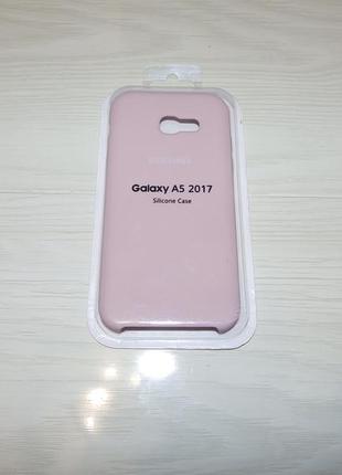 Чехол silicone case samsung a520 galaxy a5 20171 фото