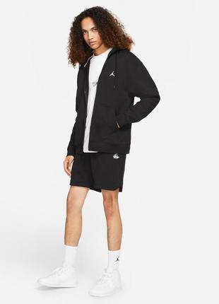 Кофта муж.nike m j ess flc fz hoodie (арт. da9810-010)6 фото