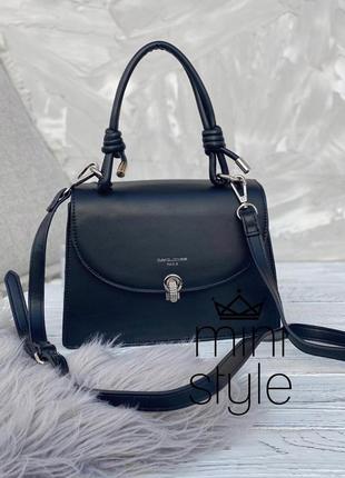 Сумка тоут шопер классическая стеганная cross body кросс боди david jones 62363 фото