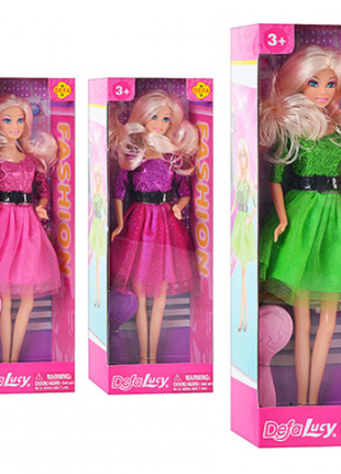 Кукла defa  расческа, 3 цвета.