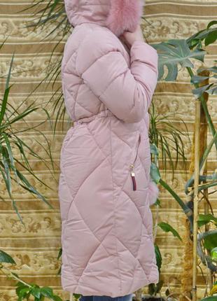Дуже теплі та модне зимове жіноче пальто-пуховик2 фото