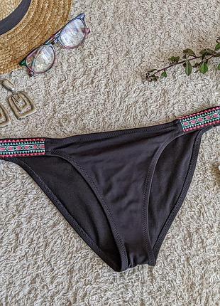 Черные плавки , двойные (38/40)