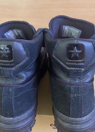 Чёрные ботинки converse pro leather x2 оригинал3 фото