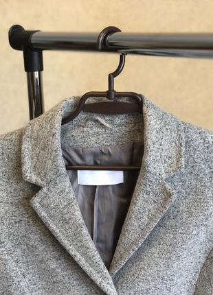 Идеальное серое классическое пальто garry weber7 фото
