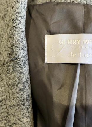 Идеальное серое классическое пальто garry weber6 фото