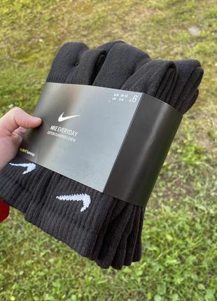 Комплект 6 шт носки шкарпетки nike everyday (m-l) оригинал2 фото