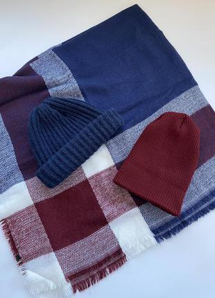Комплект шарф + шапки1 фото