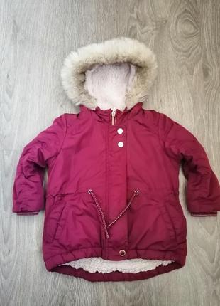 Демі куртка next на 12-18міс,зр.80-86см