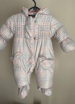 Зимовий комбінезон + шапочка із шарфом