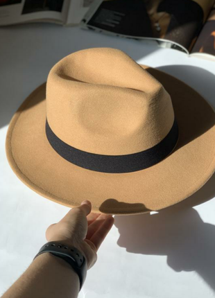 Федора фетровий бежева