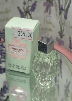 Jimmy сhoo floral 2019 туалетна вода mini 4.5 ml4 фото