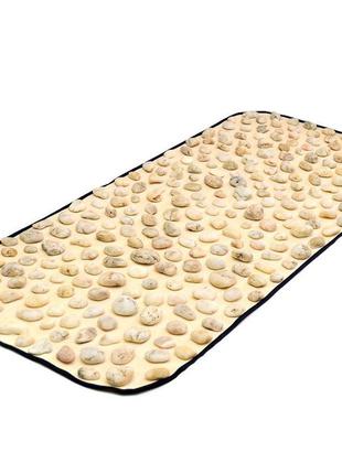 Килимок масажний натуральна галька 90х40см