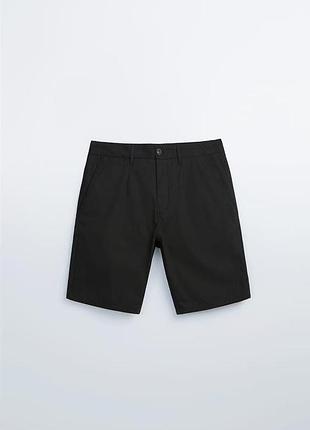 Черные шорты zara