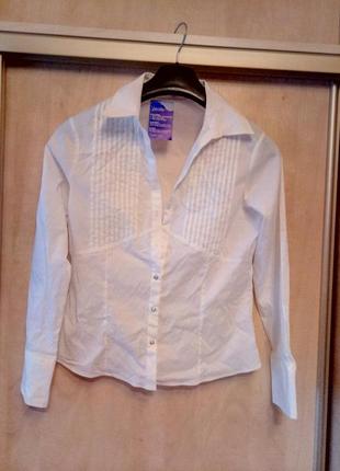 Нова стильна біла блузка 40-42р.pimkie2 фото