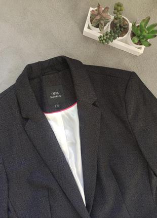 Красивый качественный пиджак жакет next tailoring2 фото