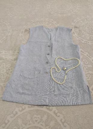 Жилет❤️ безрукавка❤️вискоза, состояние новой