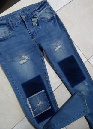 Распродажа! стильные джинсы boyfriend бойфренды 38 esmara германия2 фото