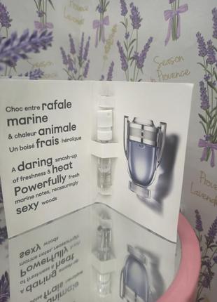 Paco rabanne invictus туалетна вода (пробник) 1.5ml