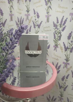 Paco rabanne invictus туалетна вода (пробник) 1.5ml
