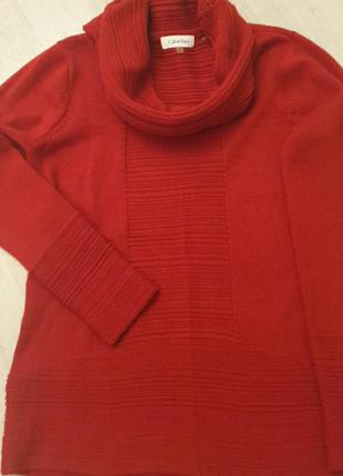 Шерстяной свитер calvin klein1 фото